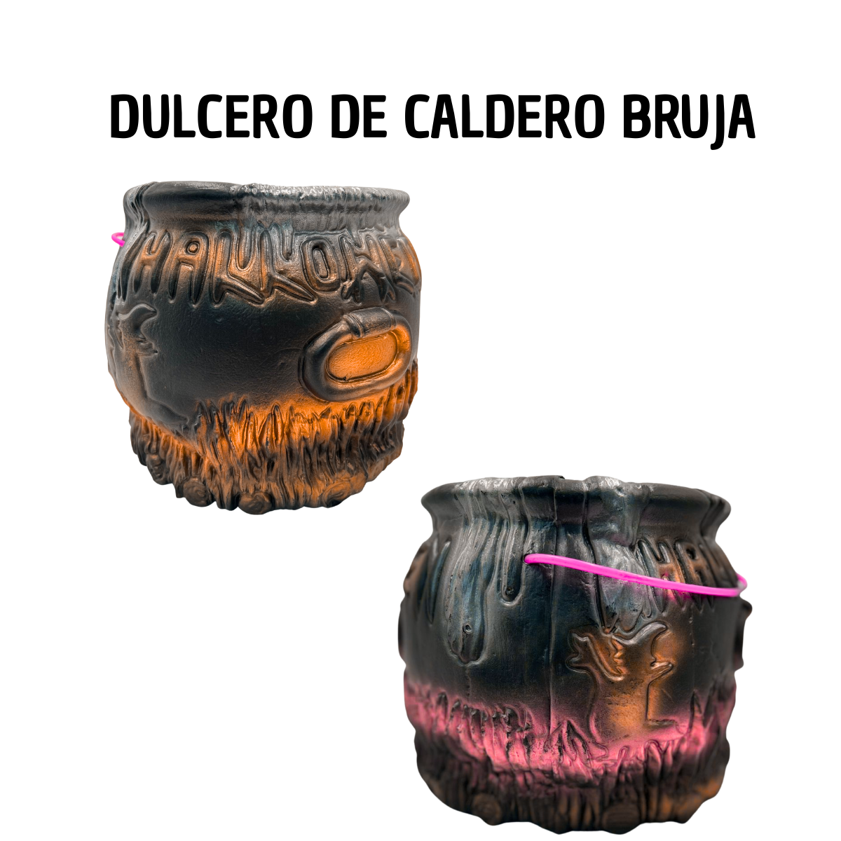 Caldero de Bruja Dulcero - Decoración Halloween