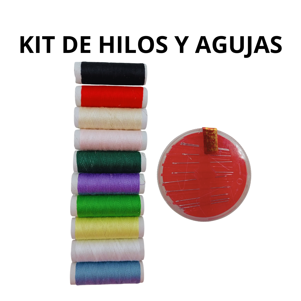 Kit De Hilos Y Agujas