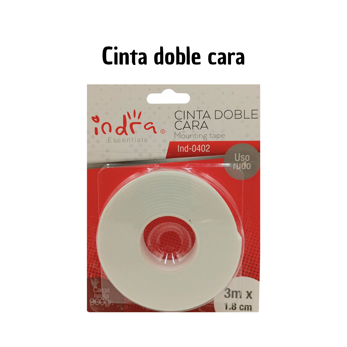 Cinta Doble Cara Adhesiva - Pegado Invisible