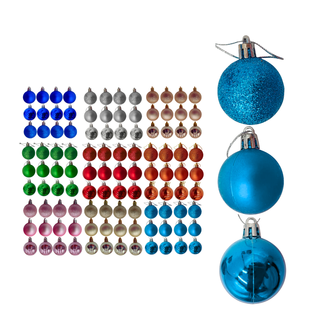 Esferas Navideñas 12 Piezas - Decoración Árbol