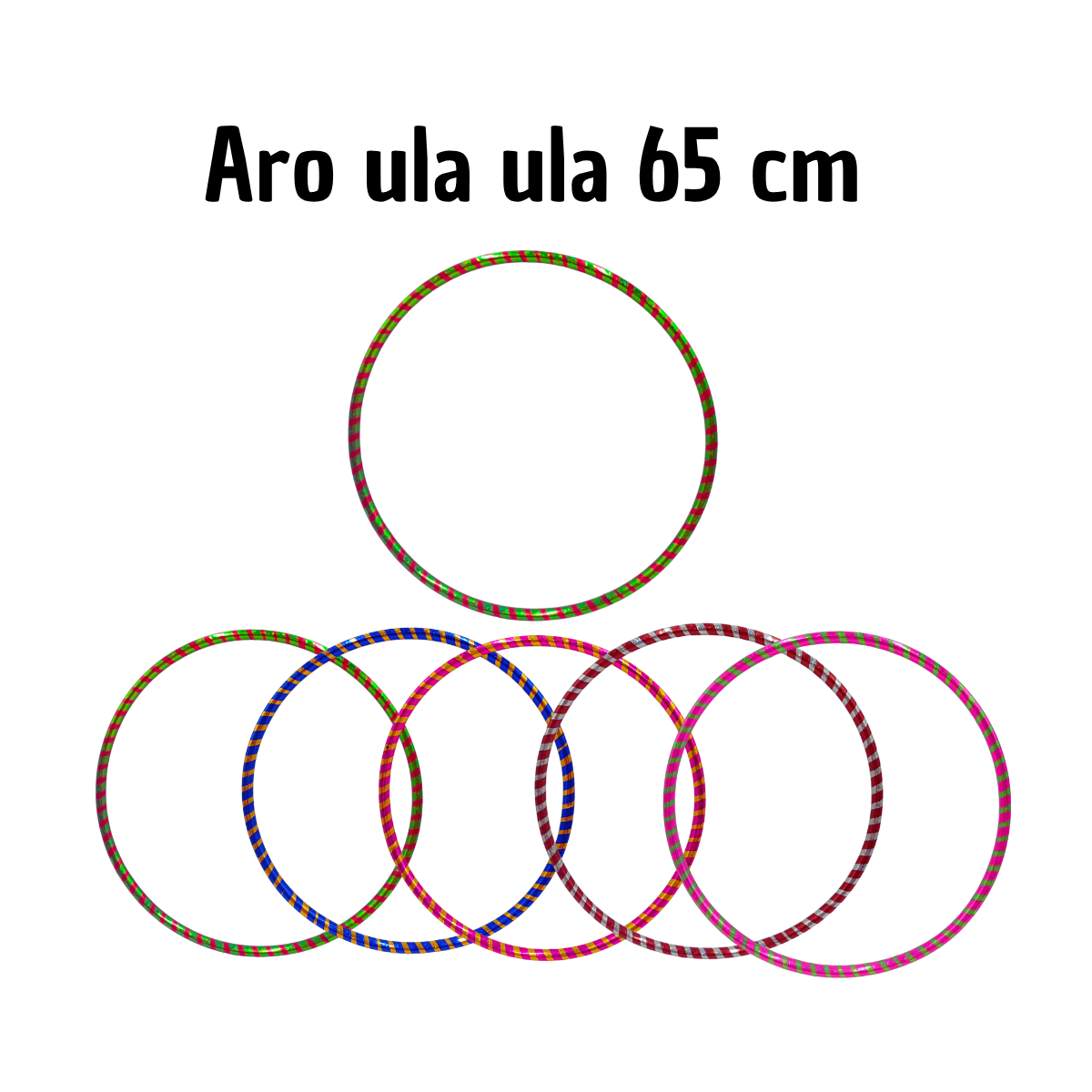 Aro Hula Hula 65cm Profesional - Ejercicio Avanzado