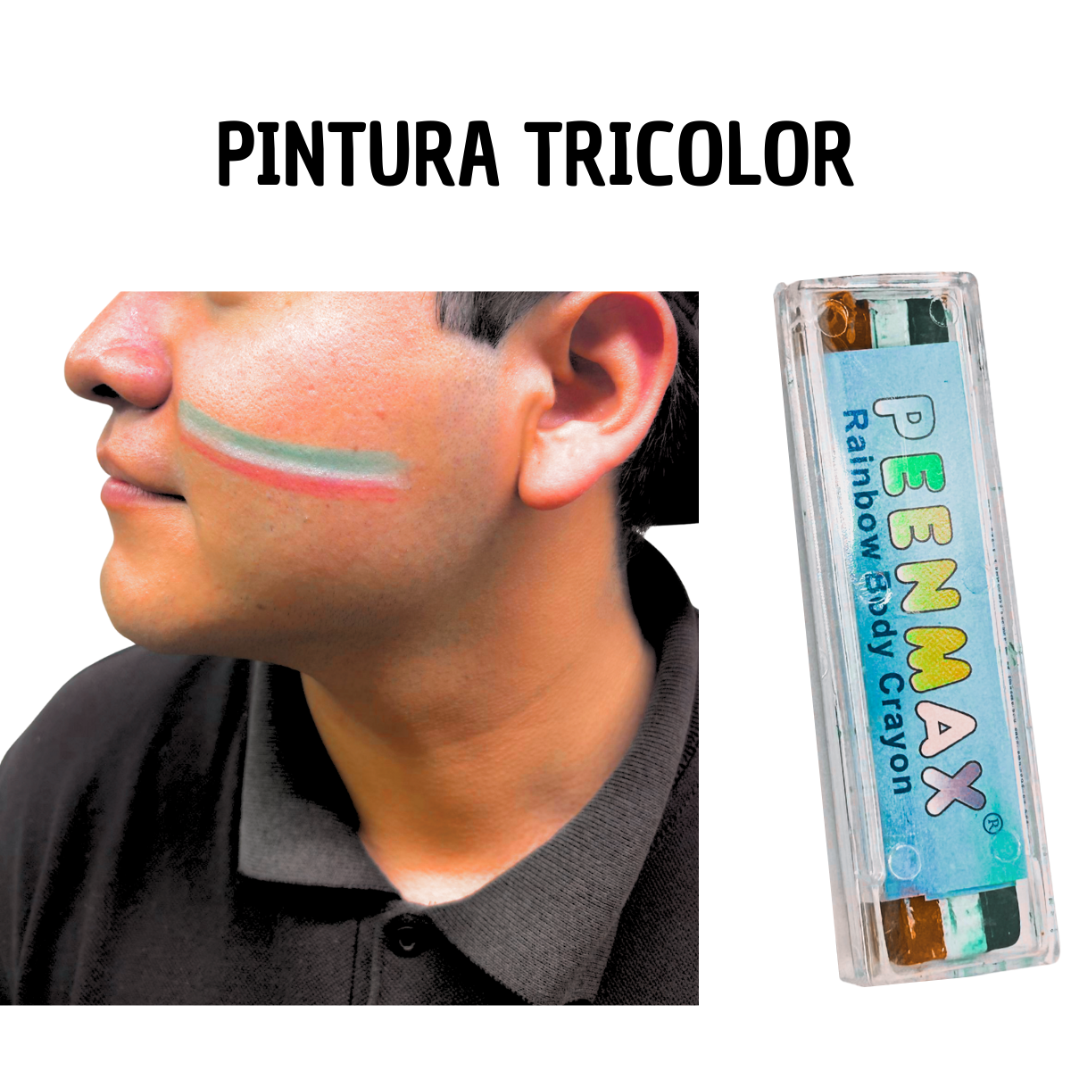 Gises Tricolor México - Manualidades Patrias
