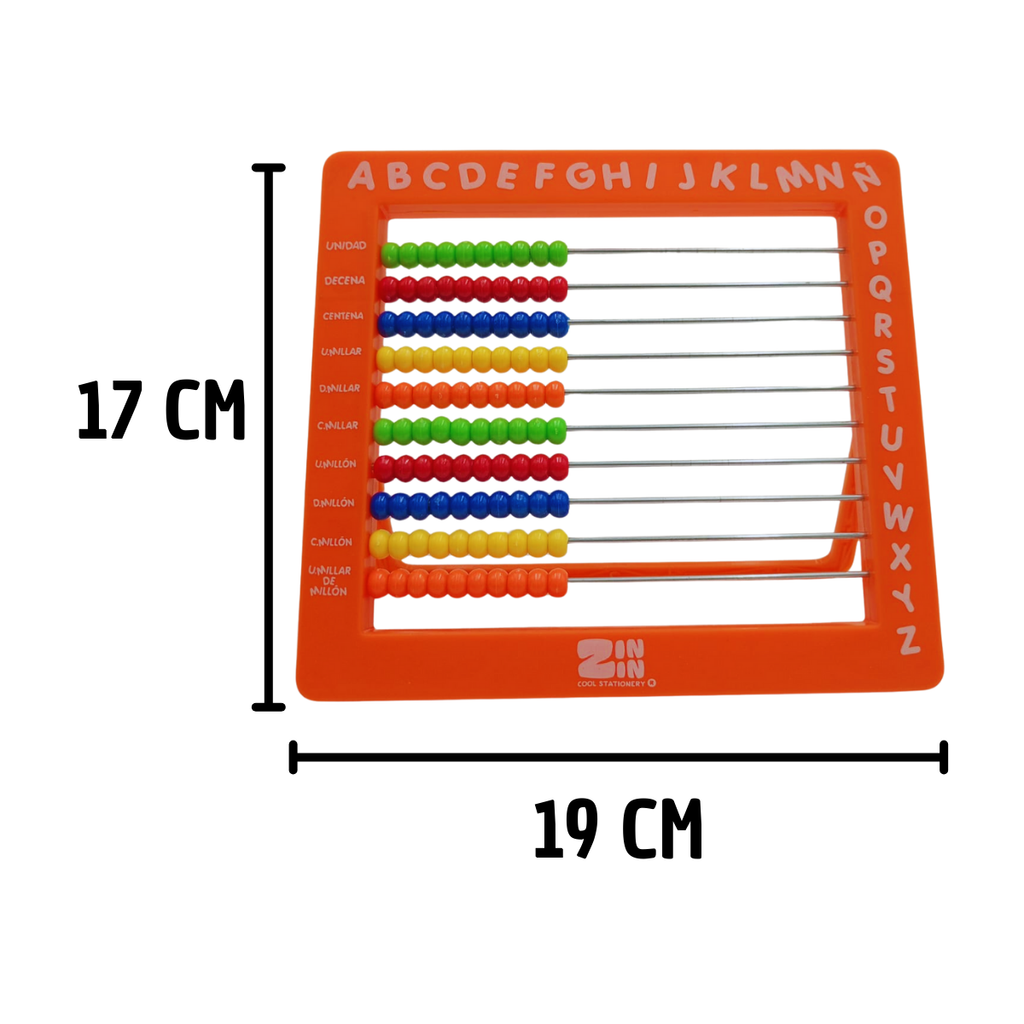 Ábaco Escolar Grande - Matemáticas en Aula
