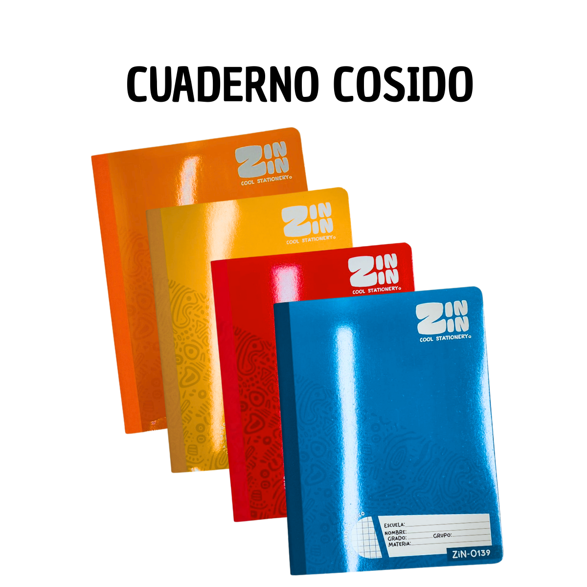 Cuaderno Cosido Cuadro Chico 100 Hojas - Escritura Escolar