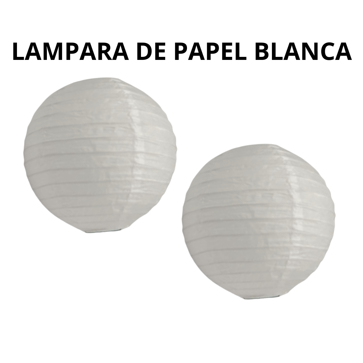 Lampara De Papel 8 Pulgadas