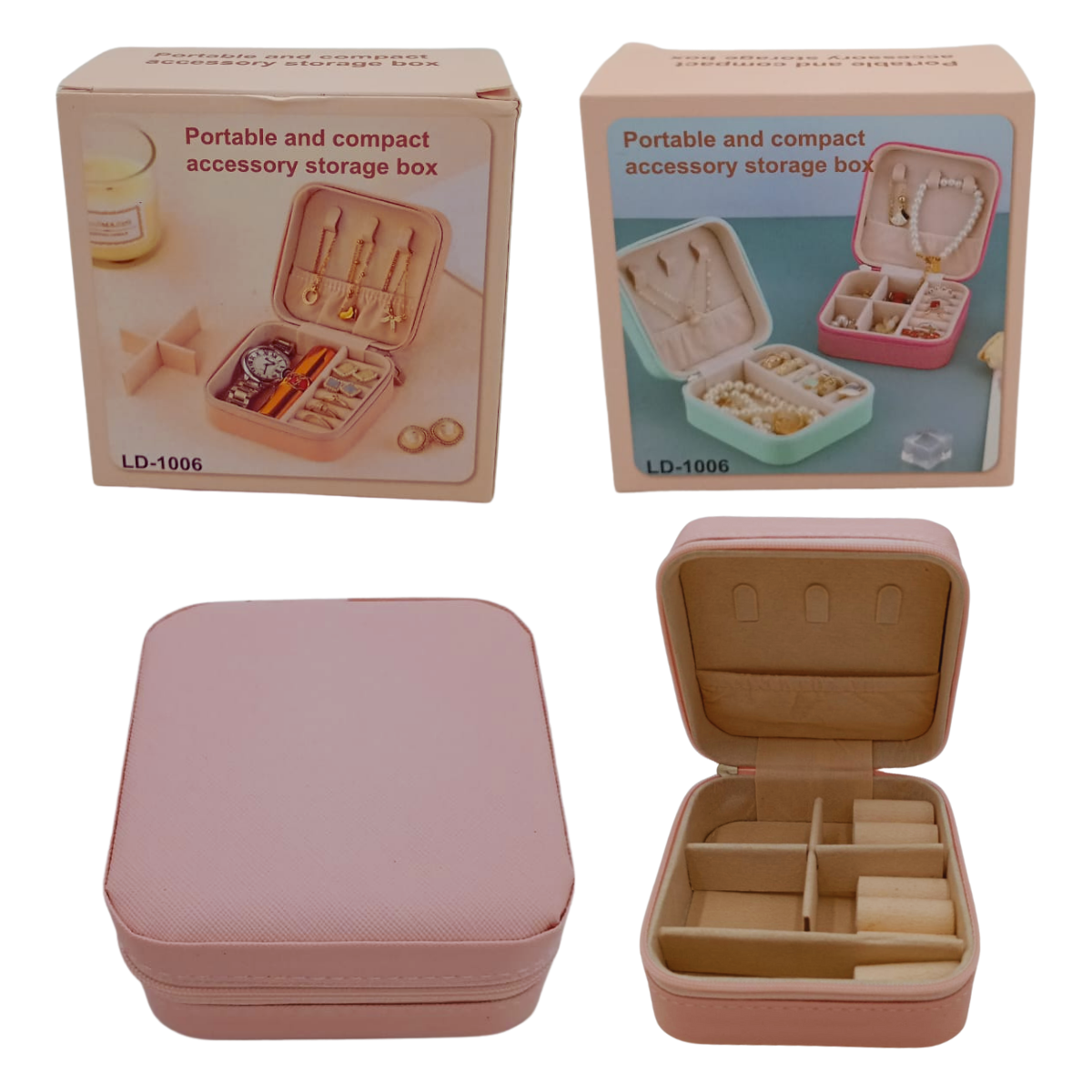 Joyero de Viaje Compacto - Organización Elegante