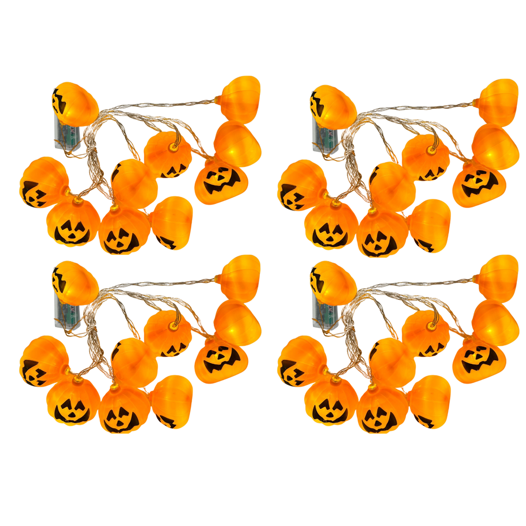 Serie Luces LED Calabazas - Decoración Otoño Halloween