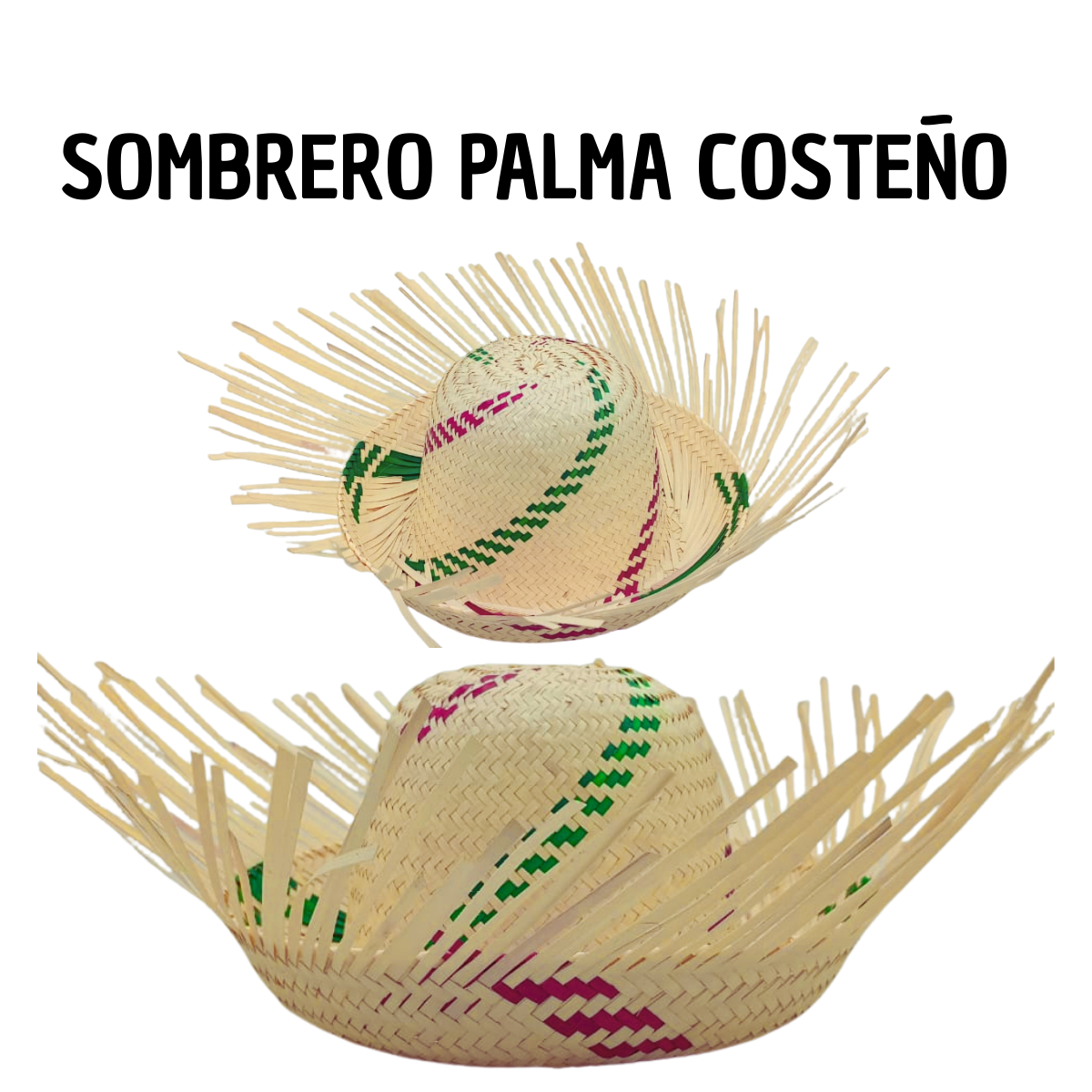 Sombrero CosteñO Palma - Calidad Premium Super Novedades