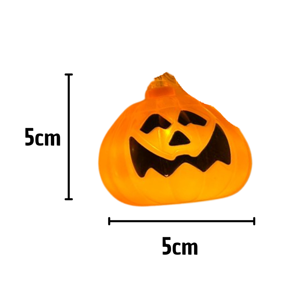 Serie Luces LED Calabazas - Decoración Otoño Halloween