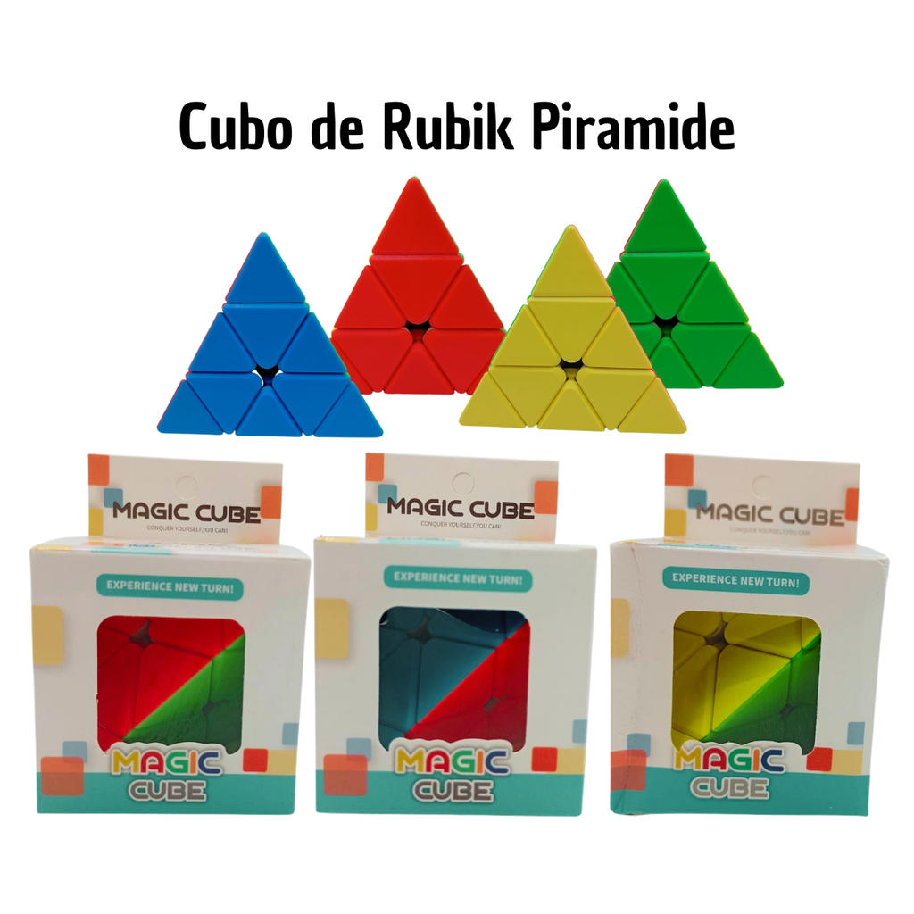 Cubo Rubik Triangular Pyraminx - Rompecabezas 3D