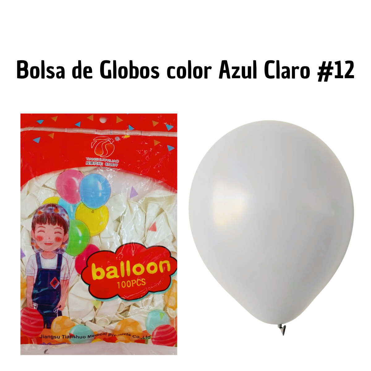Globos Látex Blanco - Elegancia Universal