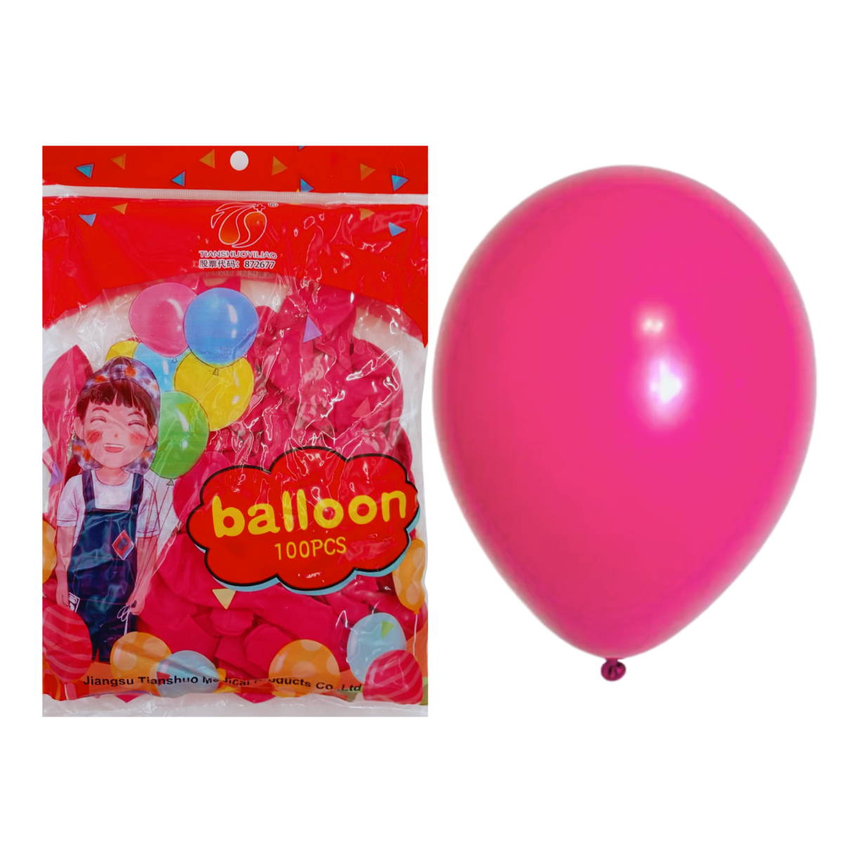 Globo Rosa Fuerte