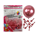 Globo Rosa Cromado