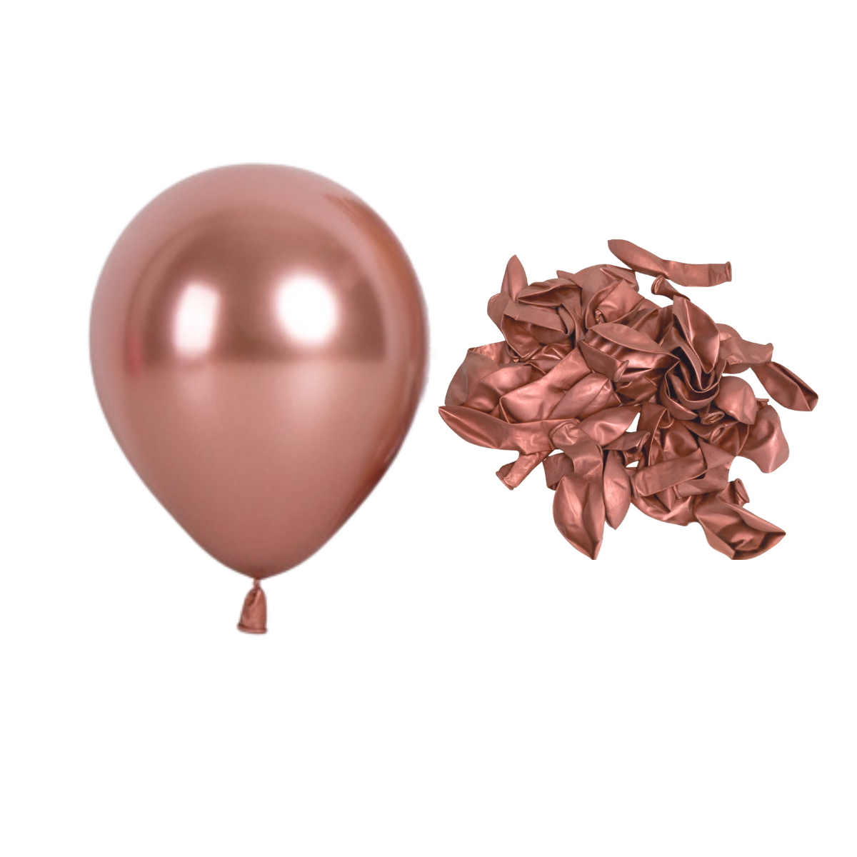 Globos Látex Cromado Surtido - Decoración Premium de Fiestas