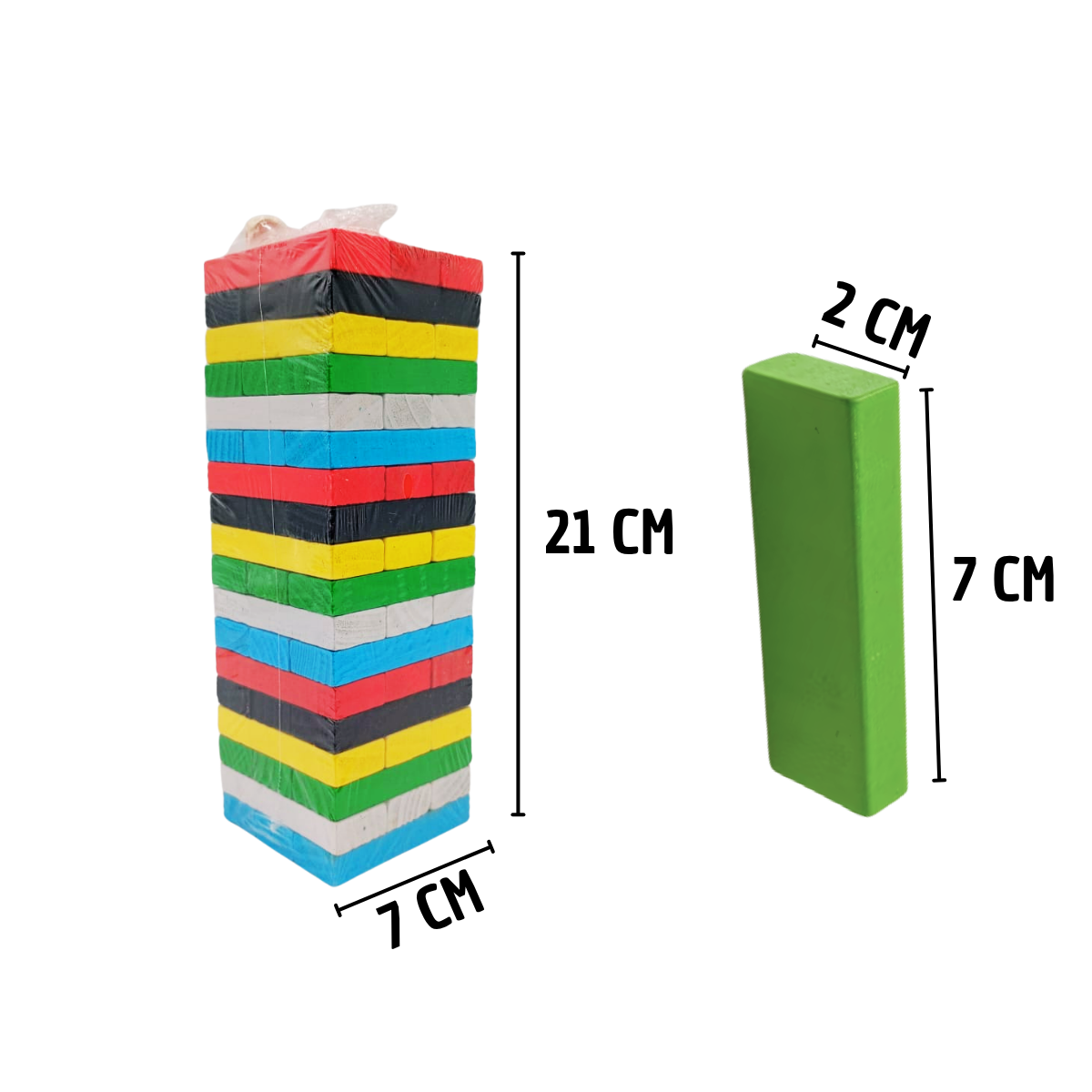Jenga Torre de Bloques - Juego de Habilidad