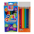Lápices de Colores 12 Piezas - Arte Escolar