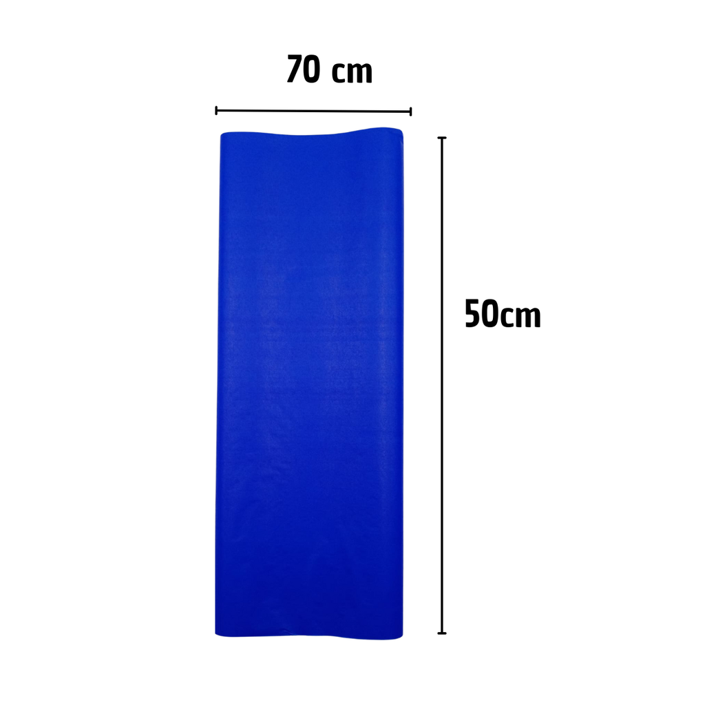 Papel China Azul Rey 10 Pliegos - Decoración