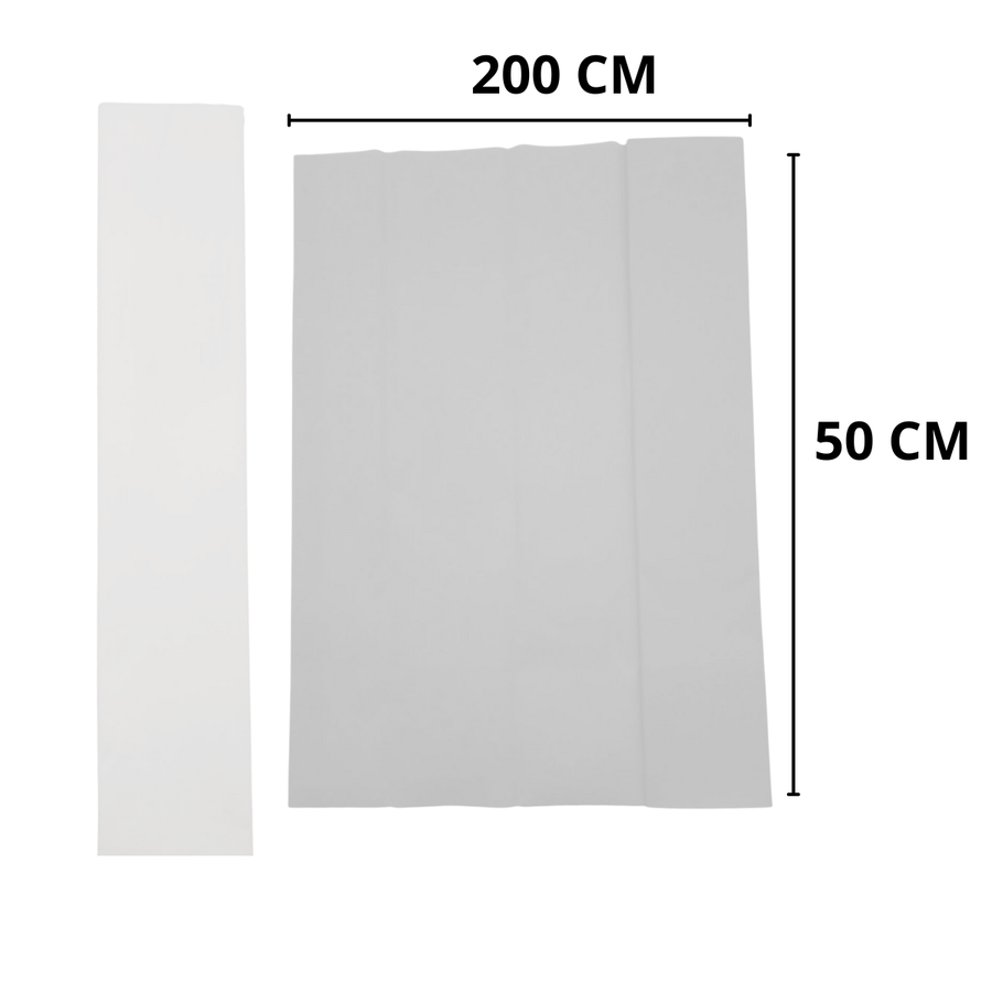 Papel Crepé Blanco - Base Neutra