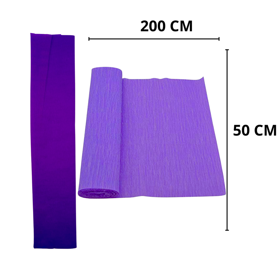 Papel Crepé Morado - Temáticas Especiales