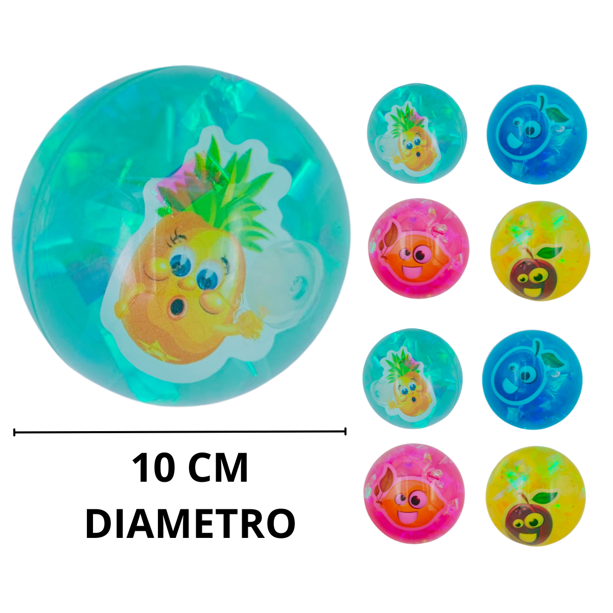 Pelota Saltarina con Luz LED - Juguete Luminoso