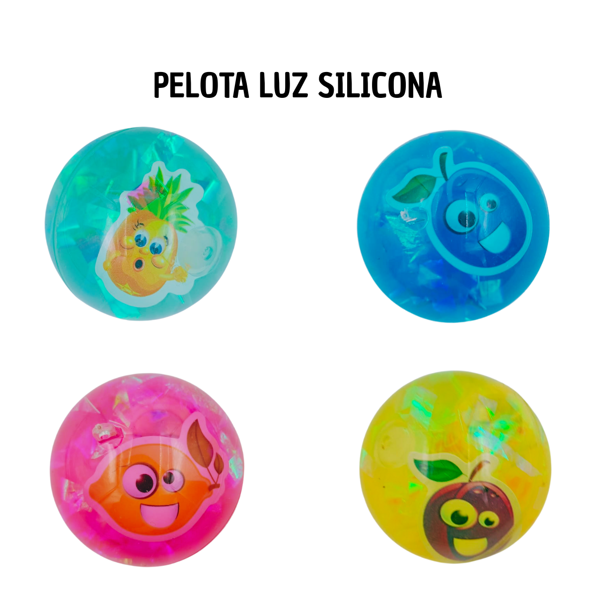 Pelota Saltarina con Luz LED - Juguete Luminoso