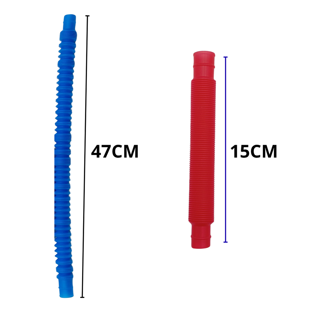 Tubo Pop It Estirable - Juguete Sensorial Sonoro