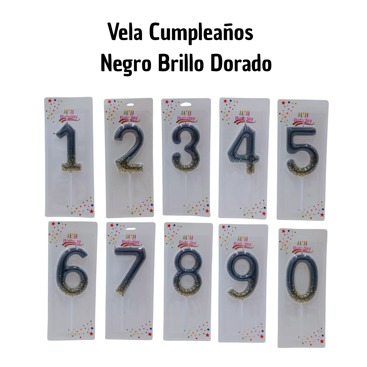 Vela Negra Dorada