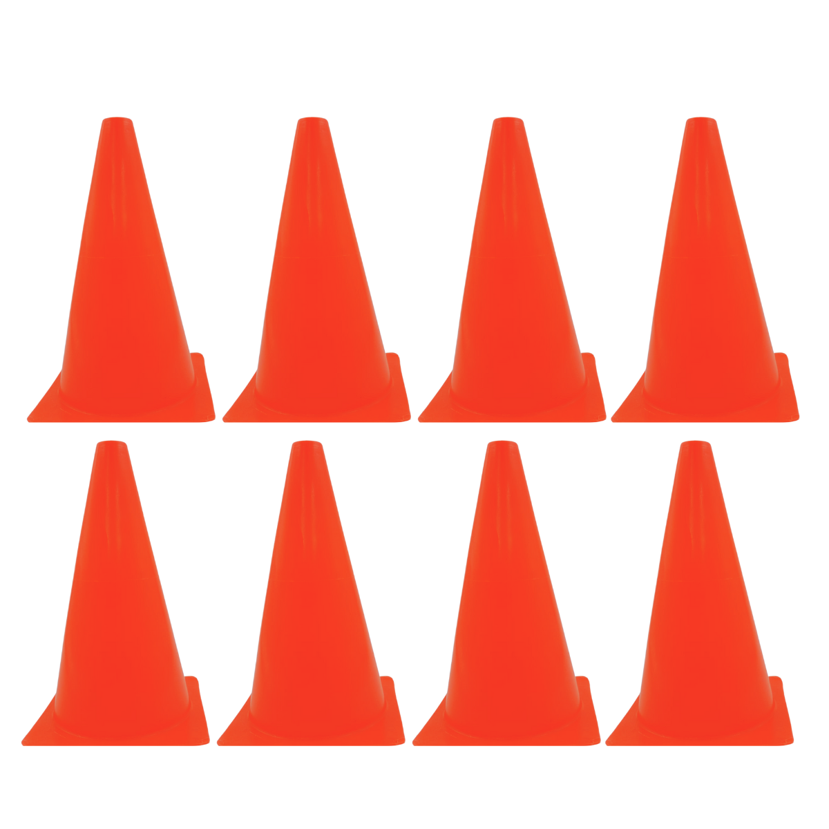 Cono de Tráfico Naranja 30cm - Señalización y Entrenamiento
