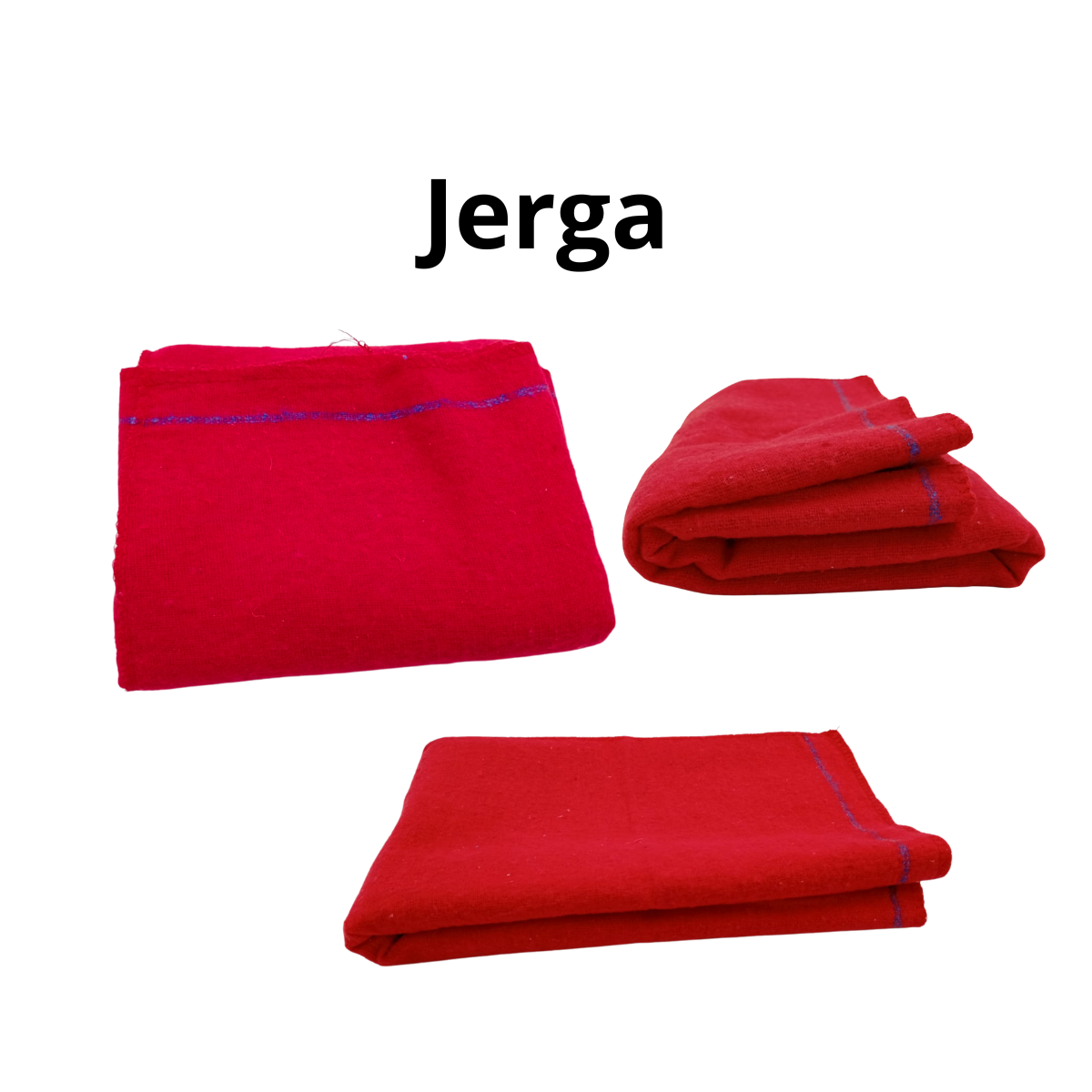 Jerga Roja de Algodón - Limpieza Profunda
