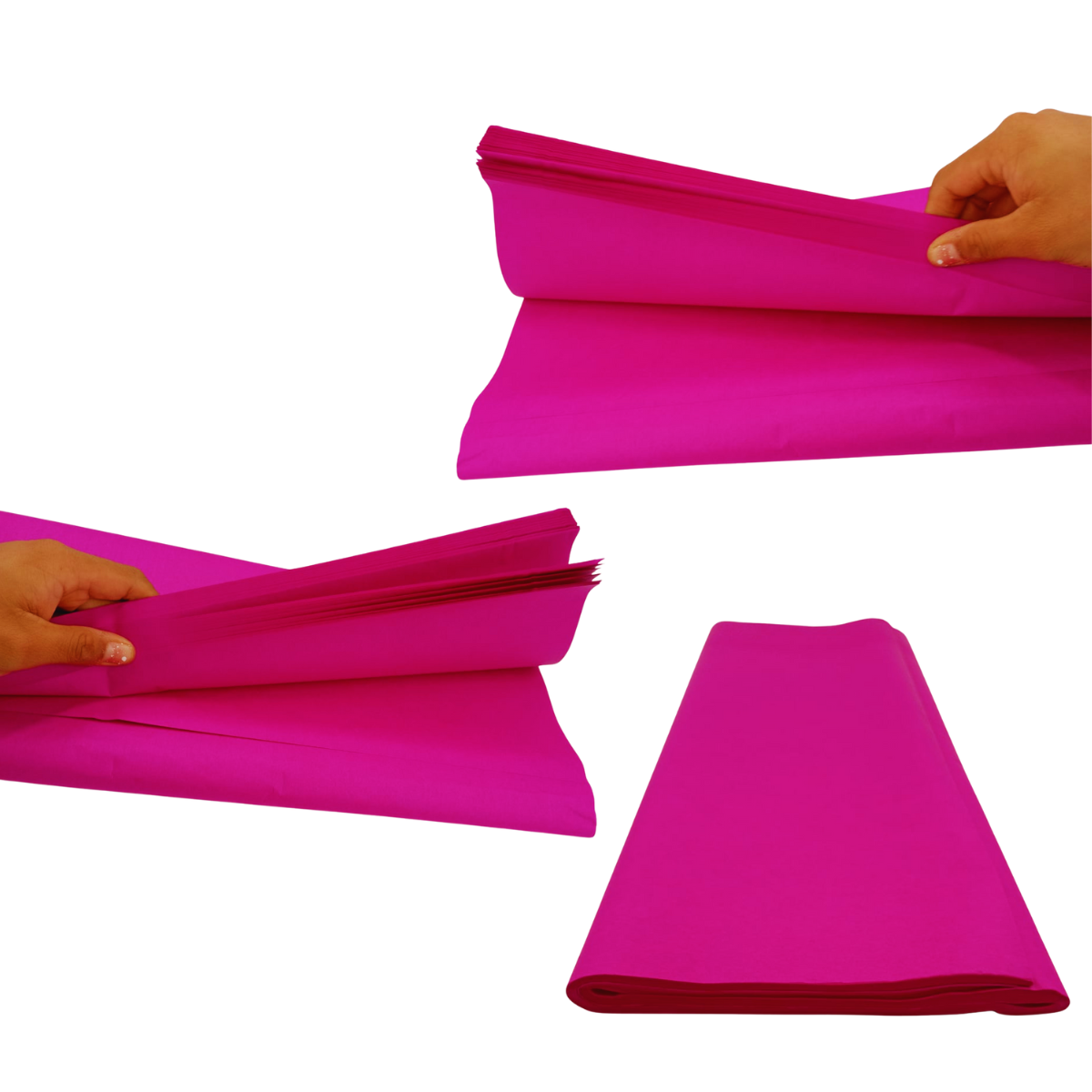 Papel China Rosa 10 Pliegos - Dulzura en Papel
