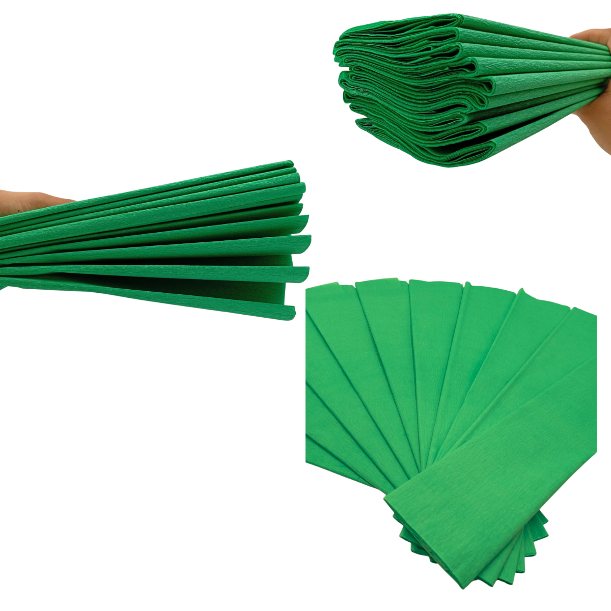Papel Crepé Verde Bandera - Patrio Mexicano