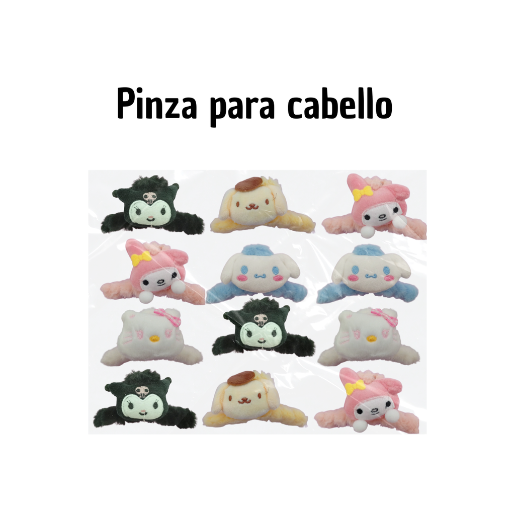 Pinzas Decorativas para Cabello - Accesorios Kawaii