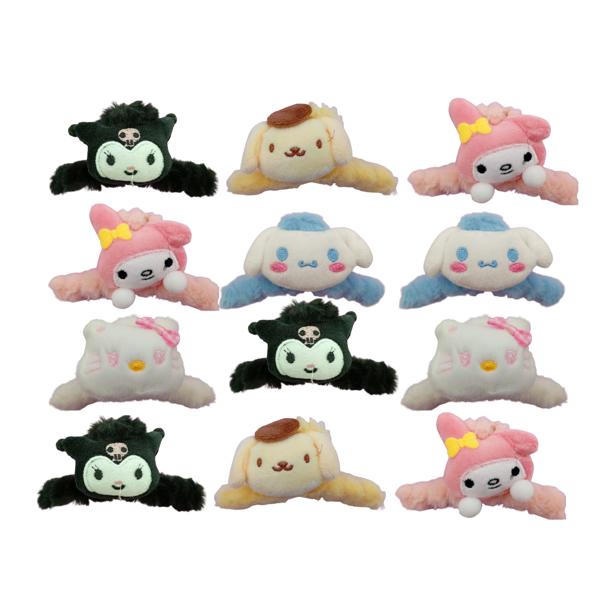 Pinzas Decorativas para Cabello - Accesorios Kawaii