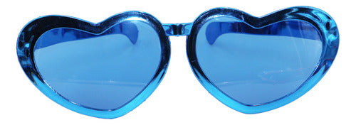 10 Lentes Gigantes Batucada Fiesta Boda Mayoreo Surtidas Colores