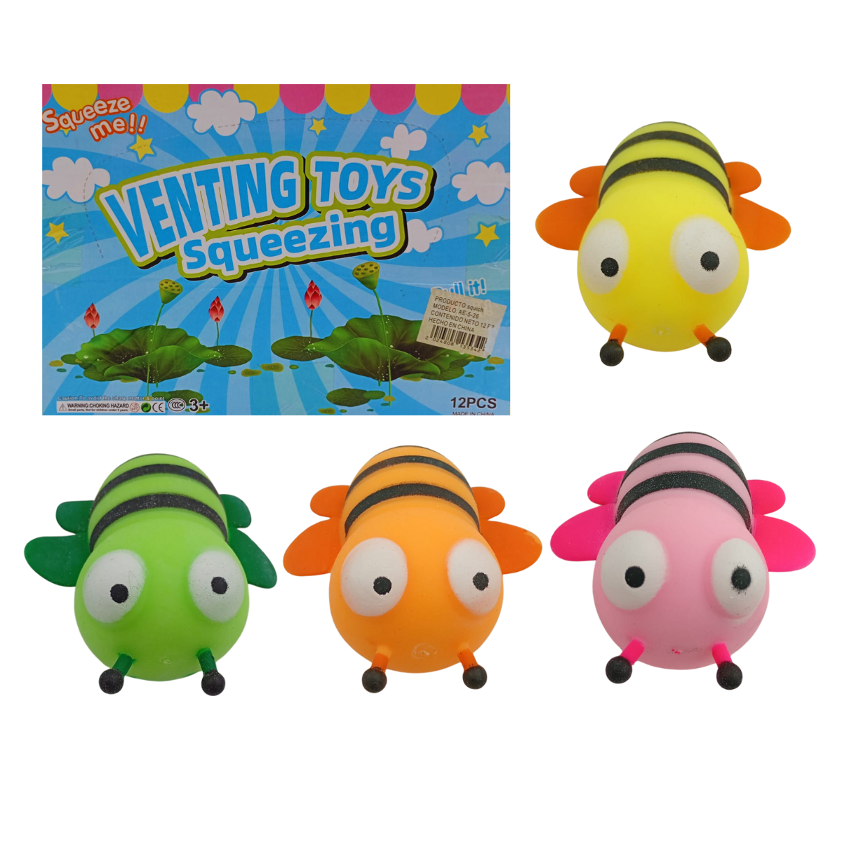 Squishy Kawaii Surtido - Antiestrés Coleccionable